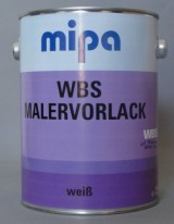 Mipa WBS  Malervorlack 2,5 Liter Grundierung wei