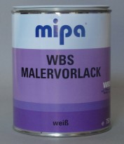 Mipa WBS  Malervorlack 750ml Grundierung wei