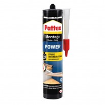 Pattex Montagekleber Power, Baukleber mit starker Anfangshaftung, Kraftklebe